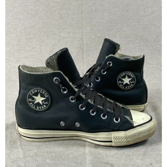 Converse Shoes - Vintage Converse Unisex Chuck Taylor Sneakers Shoes Size Womens 7 Mens 5 Leather
